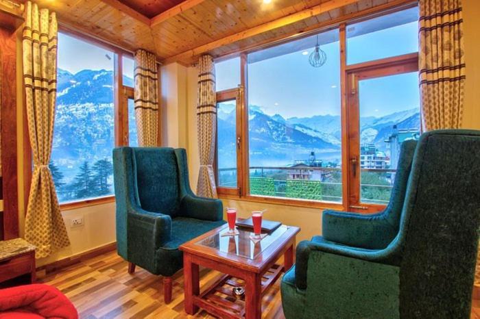 Hotel Mountain Face Manāli Eksteriør bilde