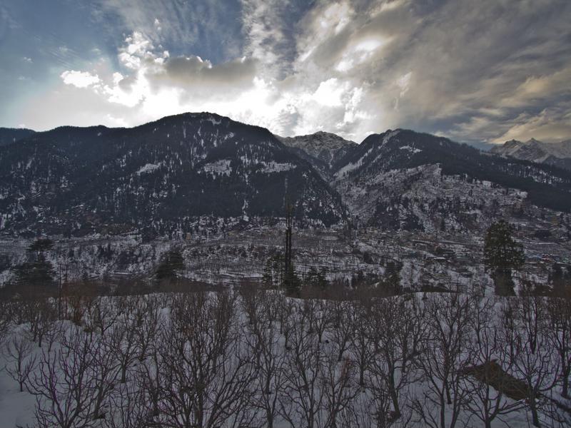 Hotel Mountain Face Manāli Eksteriør bilde