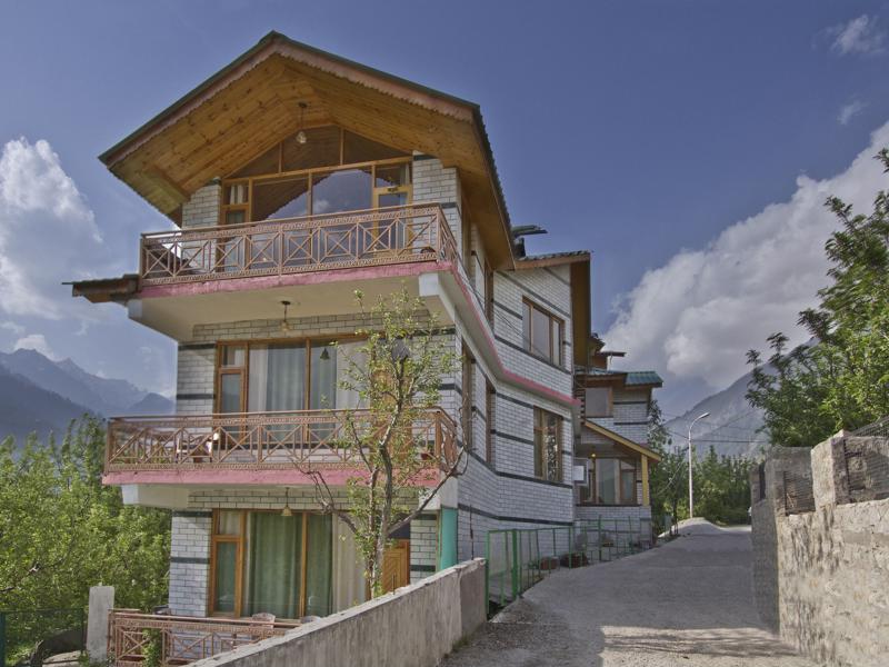 Hotel Mountain Face Manāli Eksteriør bilde